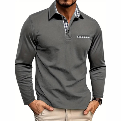 CARLOS | POLO DE MANGA LARGA PREMIUM