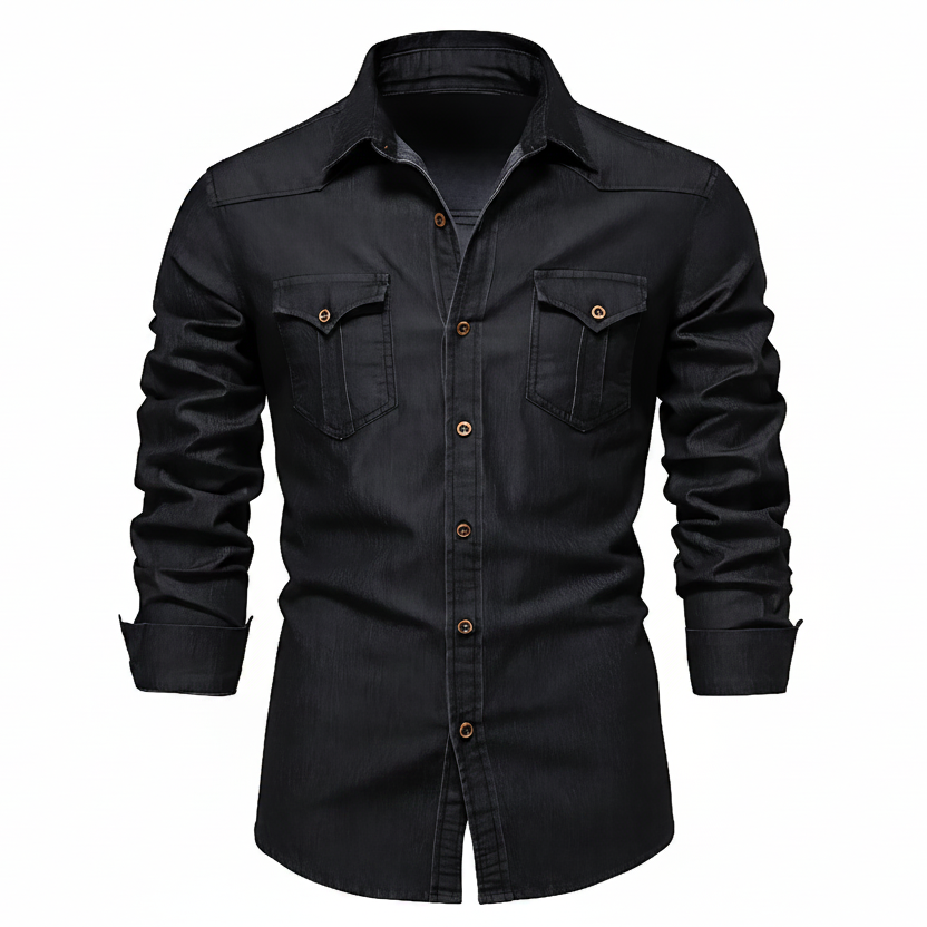 ADAPTIVEFIT | CAMISA VAQUERA DE ALGODON