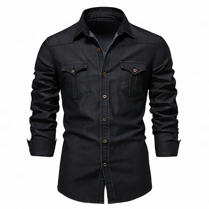 ADAPTIVEFIT | CAMISA VAQUERA DE ALGODON