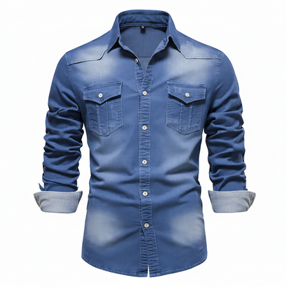 ADAPTIVEFIT | CAMISA VAQUERA DE ALGODON